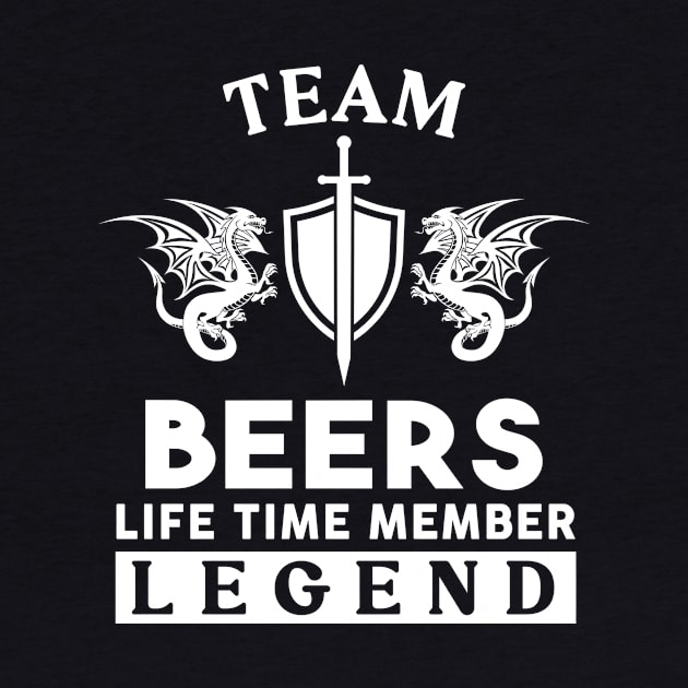 Beers Name T Shirt - Beers Life Time Member Legend Gift Item Tee by unendurableslemp118